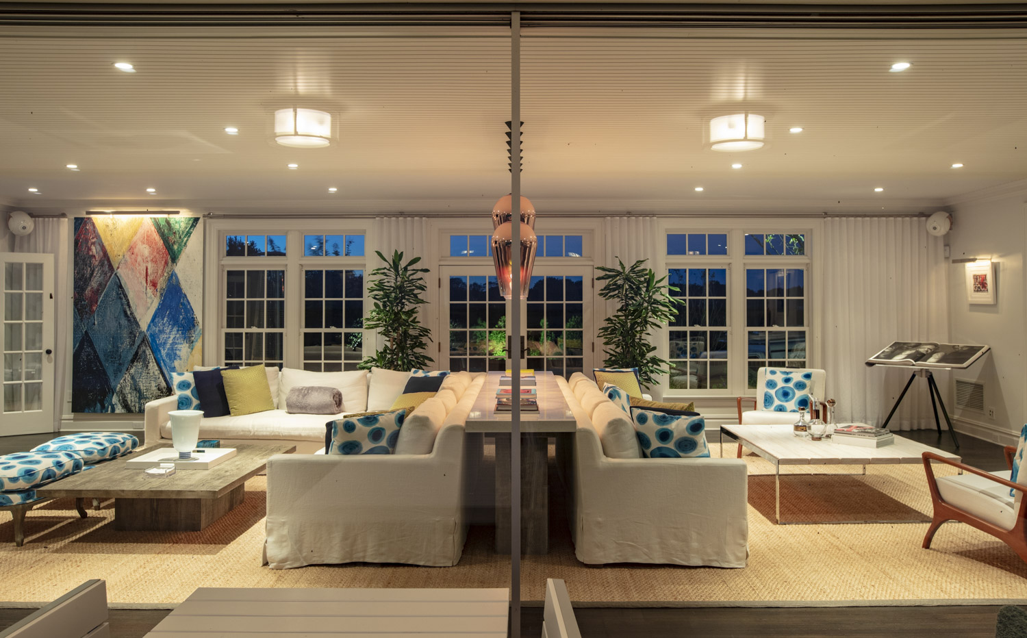 Photo of construction by Ronald Webb Builder.